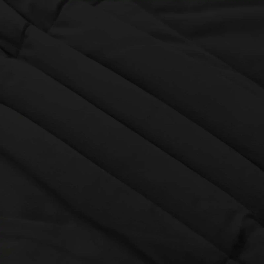 Piumone | Duvet Estivo Trapuntato Nero 135 x 200 cm Microfibra