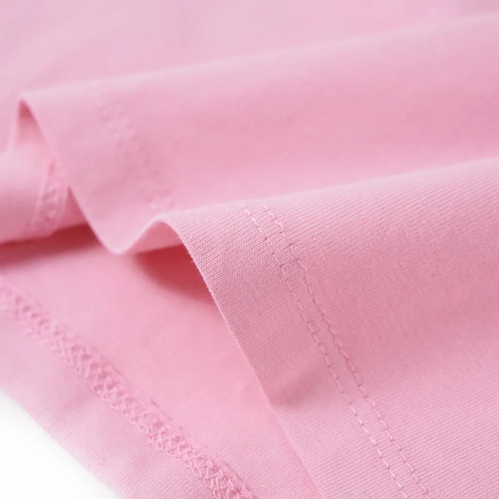 Maglietta da Bambina a Maniche Corte Fucsia 104 10680