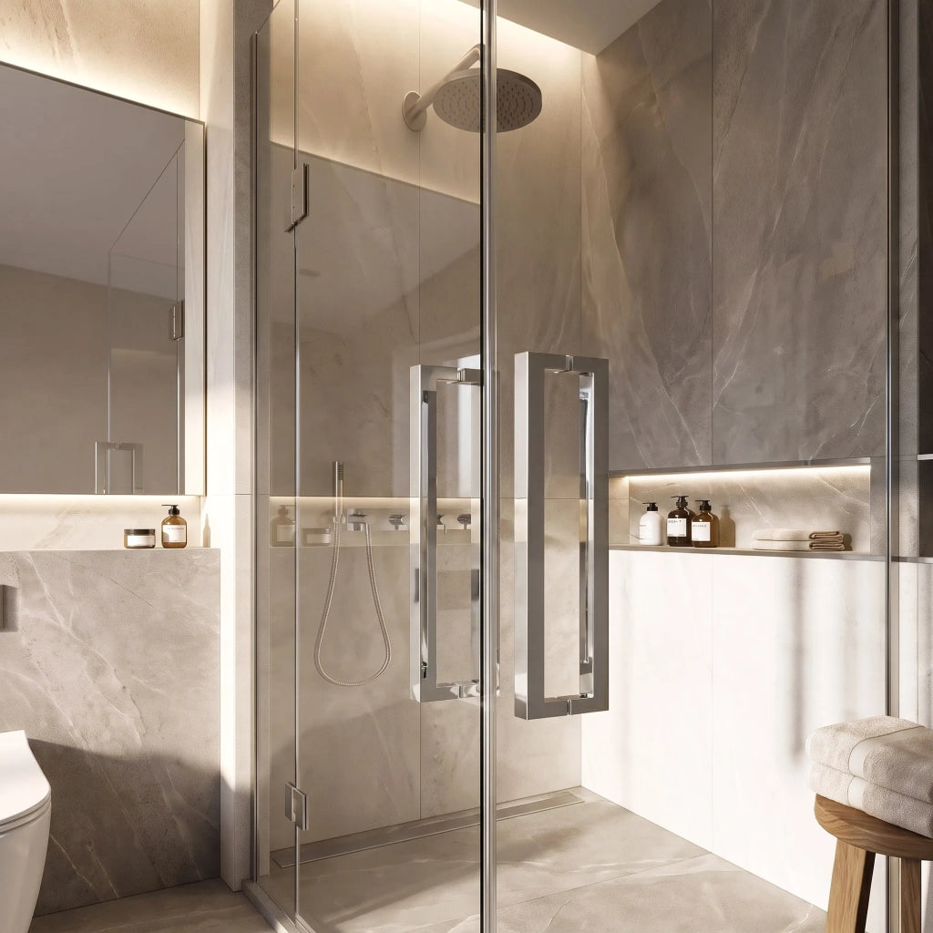 Maniglia Per Porta Doccia Rea 01 Chrome
