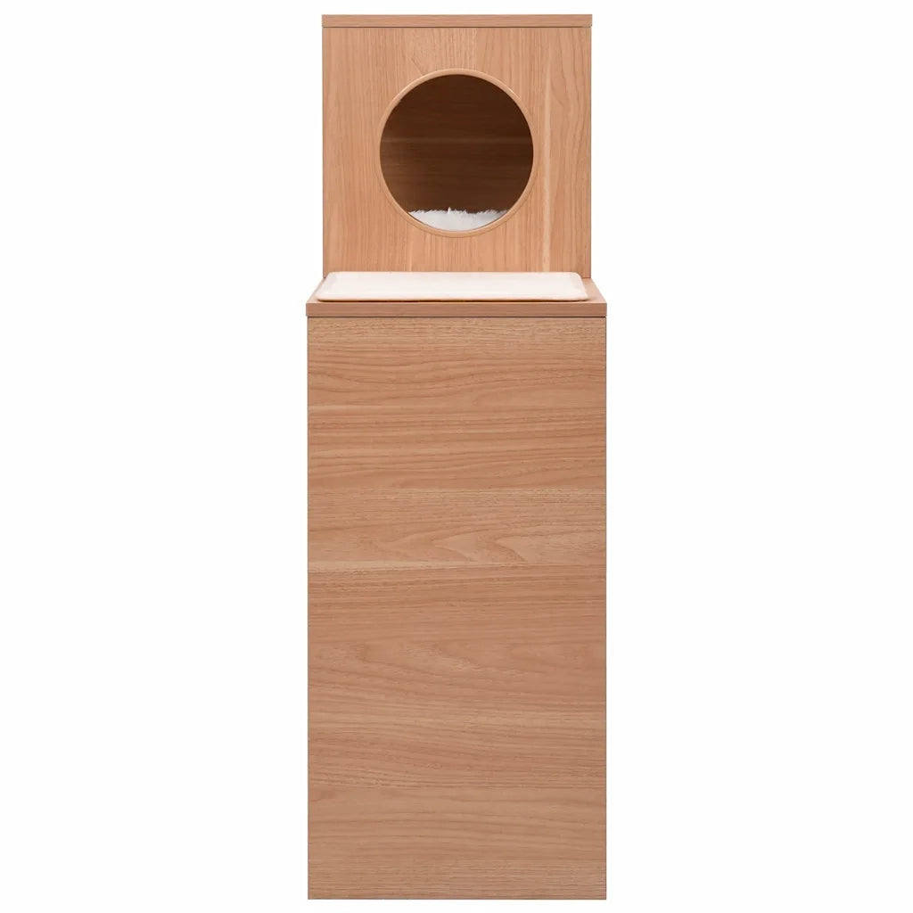 Cuccia per Gatti con Tappeto Tiragraffi in Sisal 100 cm 170929