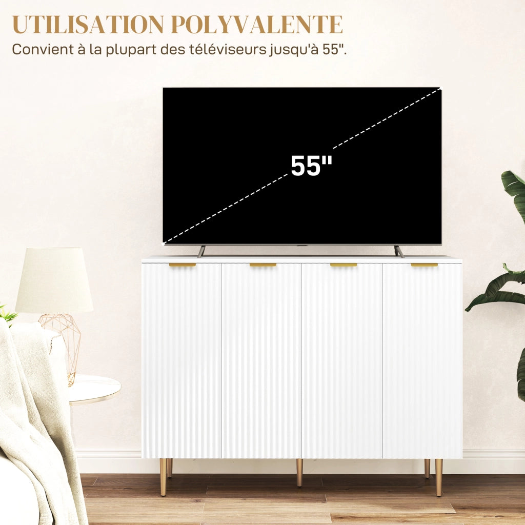 Armadio da cucina ¨C zephmum ¨C bianco 120x40x90 cm