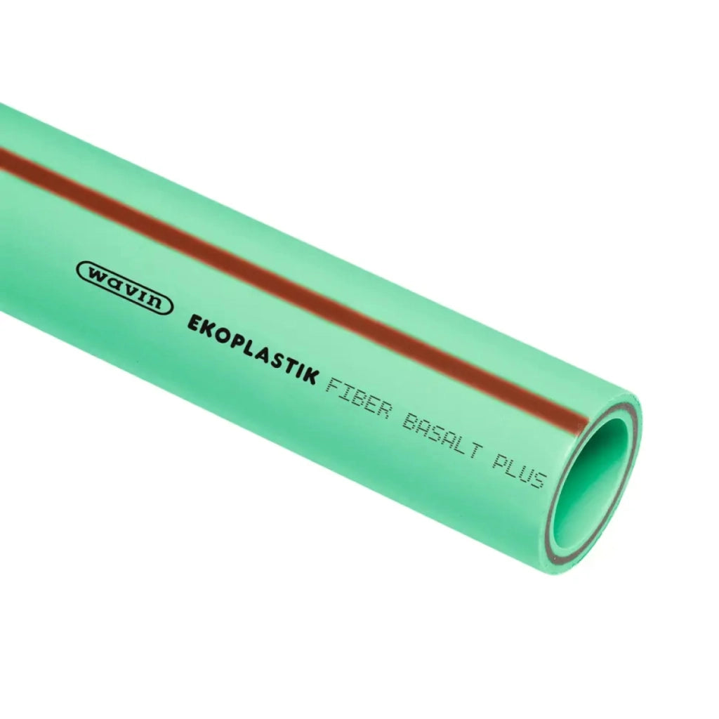 TUBO RIGIDO A TRE STRATI IN PP-RCT A FIBRE DI BASALTO SERIE TIGRIS GREEN BASALT PLUS - Ø110X12,3 ASTA DA 4 MT - 4 pezzi - WAV