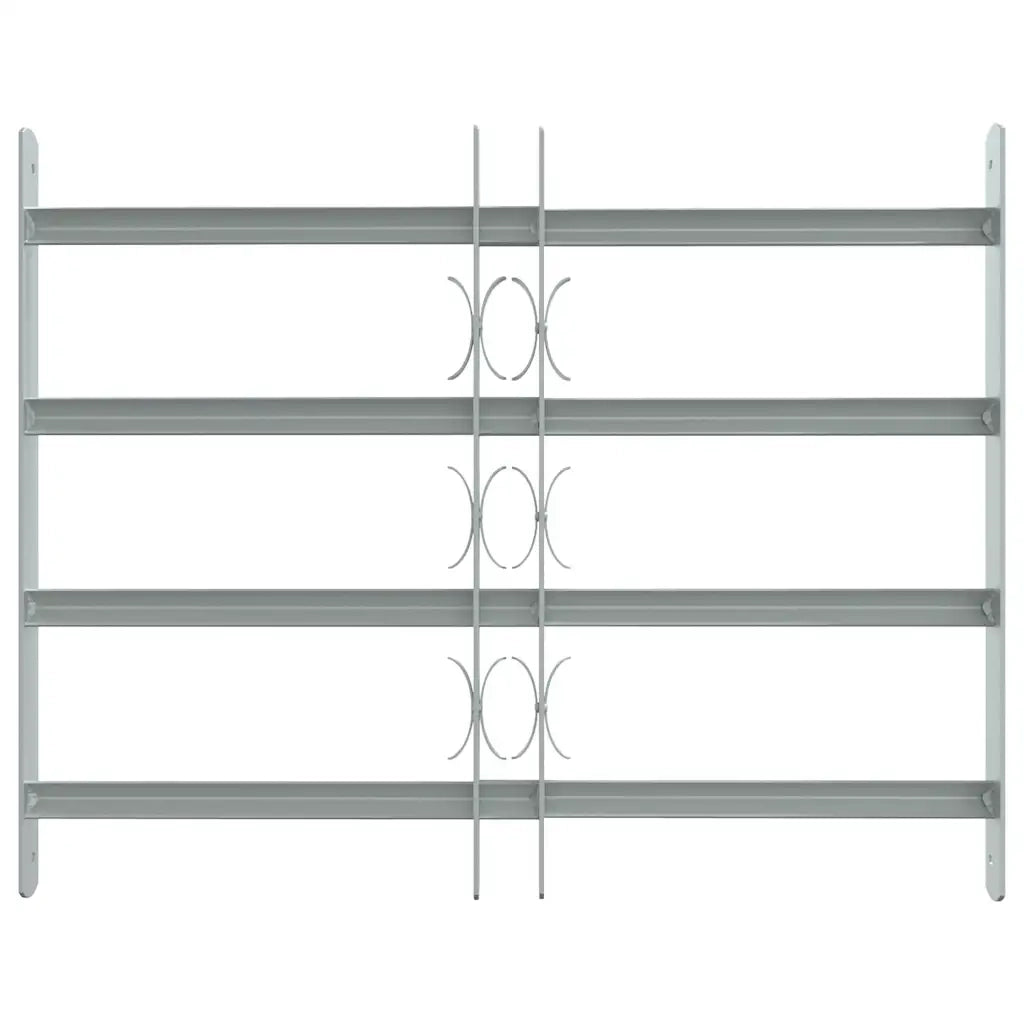 Grate per Finestre Regolabili 4 Barre Trasversali 500-650 mmcod mxl 83074