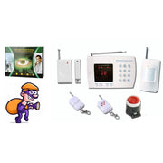 Trade Shop - Kit Allarme Antifurto Casa Ufficio Centralina Wireless Digitale Display Telefono -