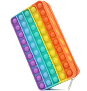 Etui per pop it, etui per fidget, pop bolle push, sollievo stress, per ragazze e adolescenti, scuola