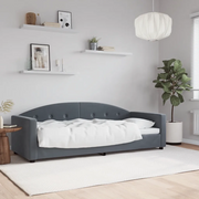 Letto da Giorno Grigio Scuro 80x200 cm in Velluto 354130