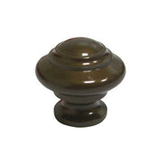 Pomolo Sagomato Ottone Bronzato mm 25