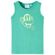 Canotta da Bambino Verde 92cod mxl 85898