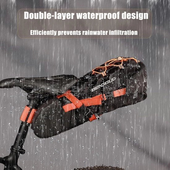 Borsa acqua resistente grande capacità per mountain bike - Kit di riparazione gratuito per bicicletta