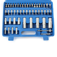 Set di chiavi a bussola 108 pz. Chiavi a cricchetto con attacco 1/2" (12,5mm) e 1/4" (6,3 mm)