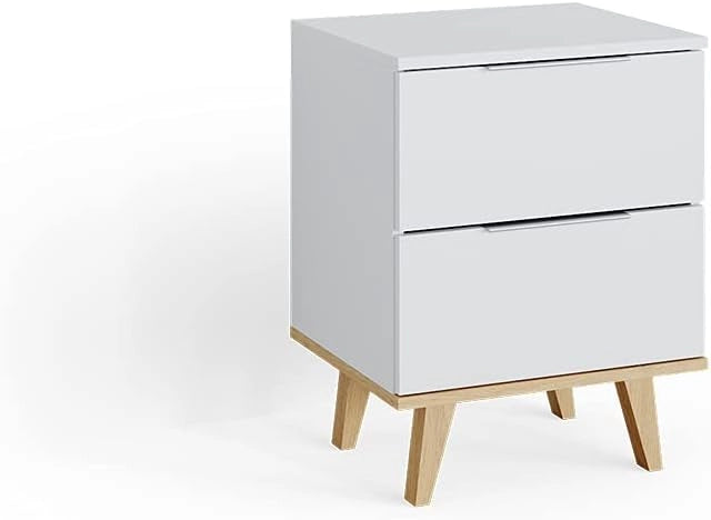 Cassettiera per camera da letto Nautica, Bianco, 40 x 61 cm, adatto per riporre abiti e oggetti di uso quotidiano