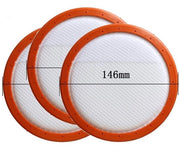 Filtro HEPA wasabile - filtro aspirapolvere - filtro HV a rullo - 3 pezzi - cotone - facile da sostituire