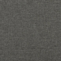 Struttura Letto a Rete a Molle Grigio Scuro 100x200 cm Tessuto 3120938