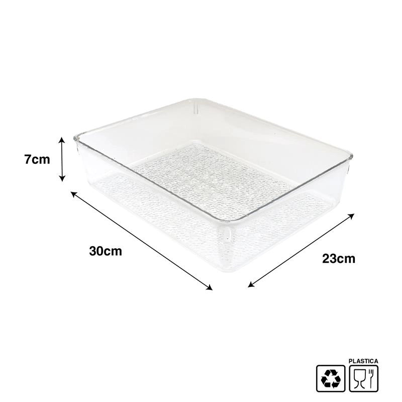 MAURY'S VASCHETTA CONTENITORE PER FRIGORIFERO FRIGO UTILITY  30 X 23 X H7 CM