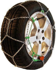 Sneeuwkettinge da 65, 31 mm, 1 coppia, colore Verde-Arancione - Protrac