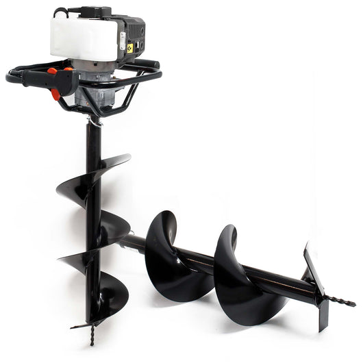 Mototrivella a benzina, 1,4kW e 52cm³ motore a benzina, incl. coclee 250mm e 300mm