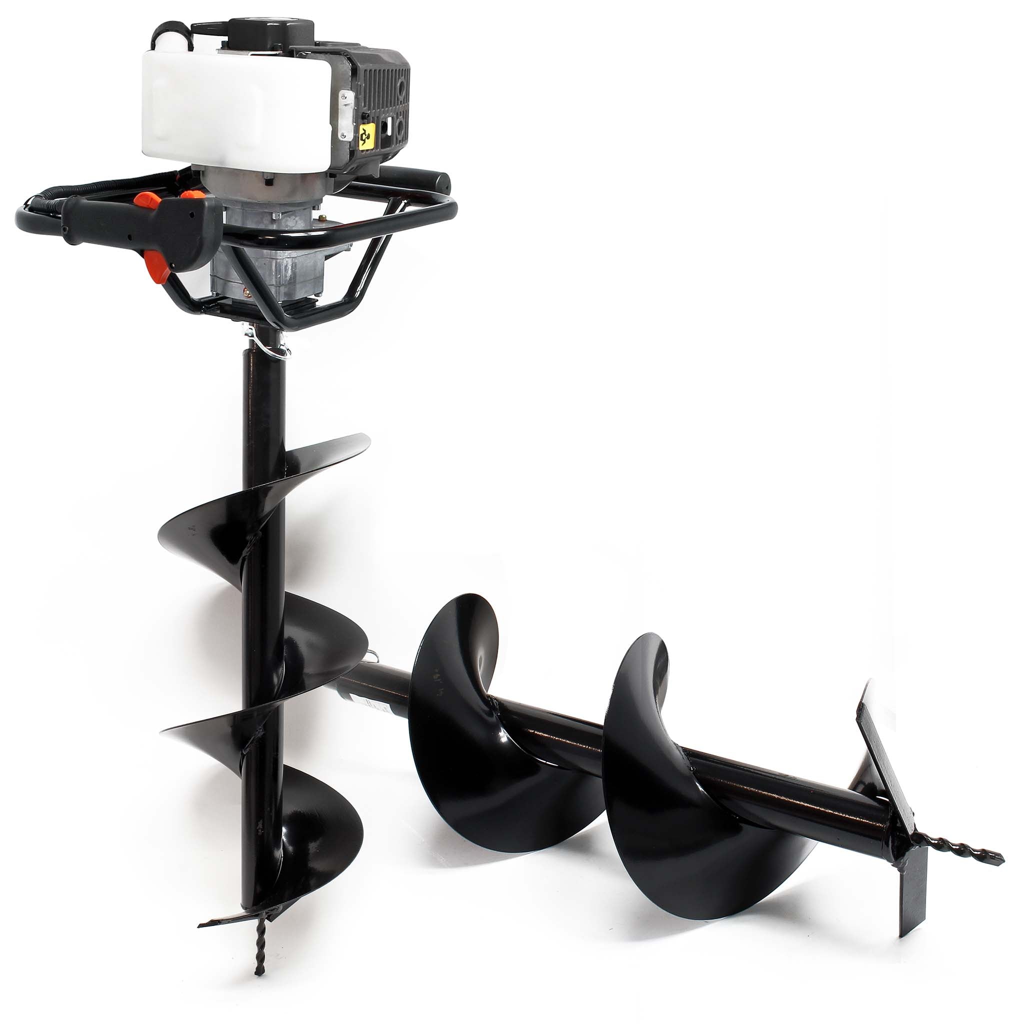 Mototrivella a benzina, 1,4kW e 52cm³ motore a benzina, incl. coclee 250mm e 300mm