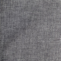 Poltrona Relax con Poggiapiedi a 5 Livelli e Poggiatesta in Legno di Betulla e Tessuto Grigio