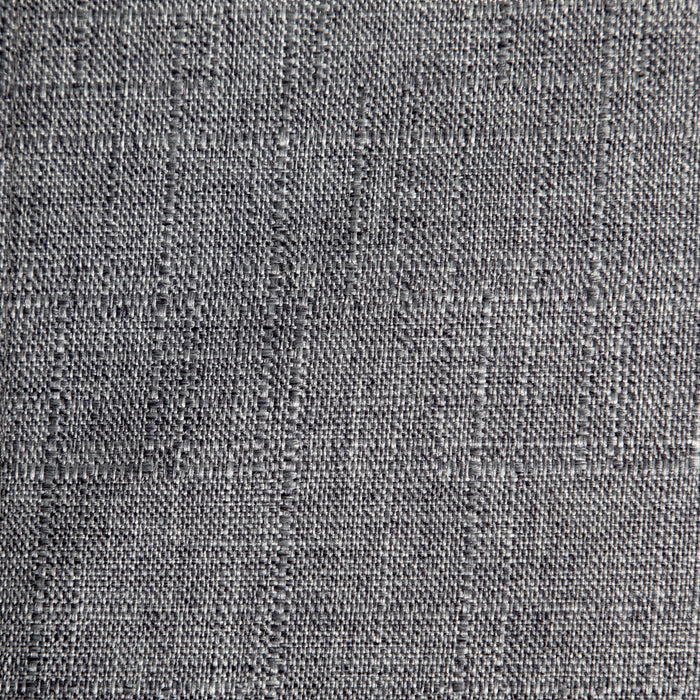 Poltrona Relax con Poggiapiedi a 5 Livelli e Poggiatesta in Legno di Betulla e Tessuto Grigio