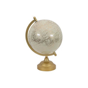 Set di 6 Mappamondi Amelia 22,5x20x30 Cm Oro/bianco