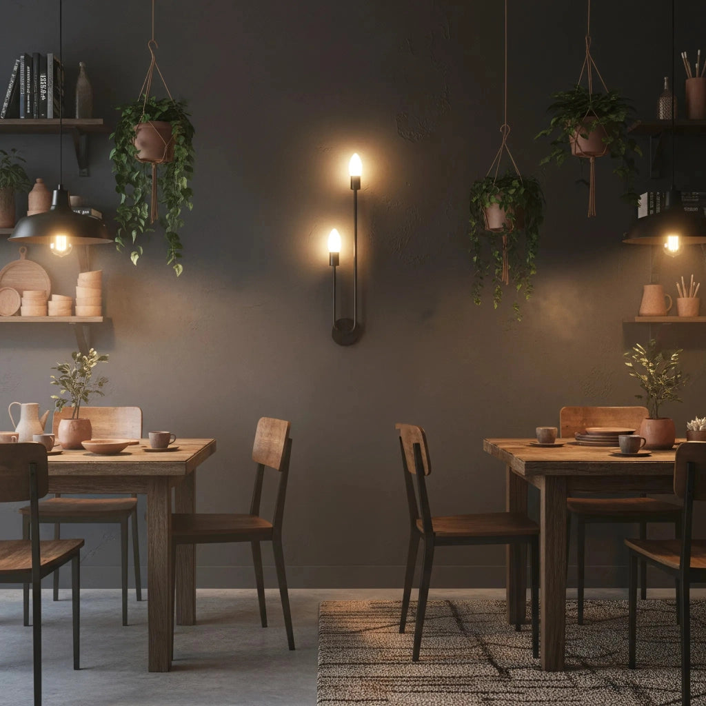 Lampada Da Parete APP1147-2W Black