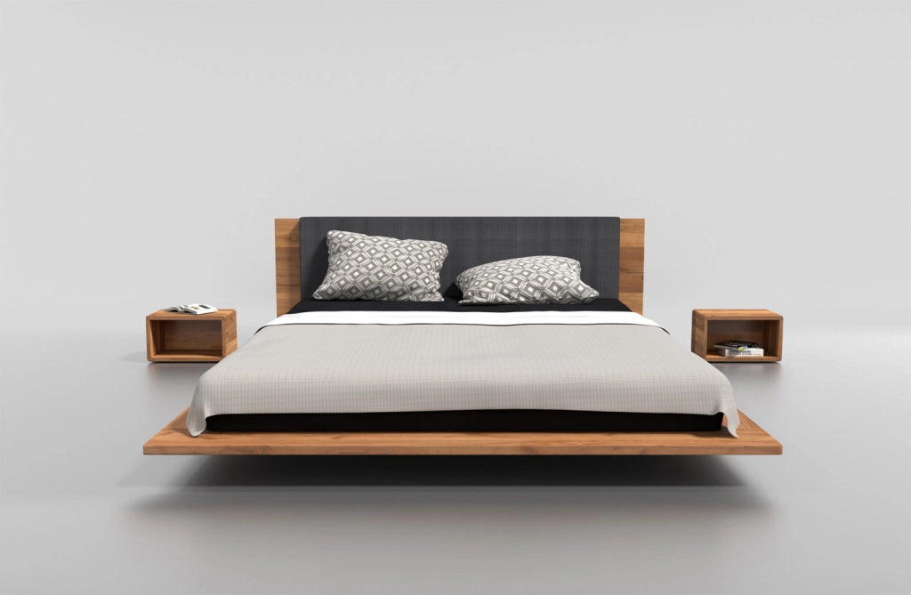 LETTO KUZMA 200x200 ROVERE MASSELLO NATURALE