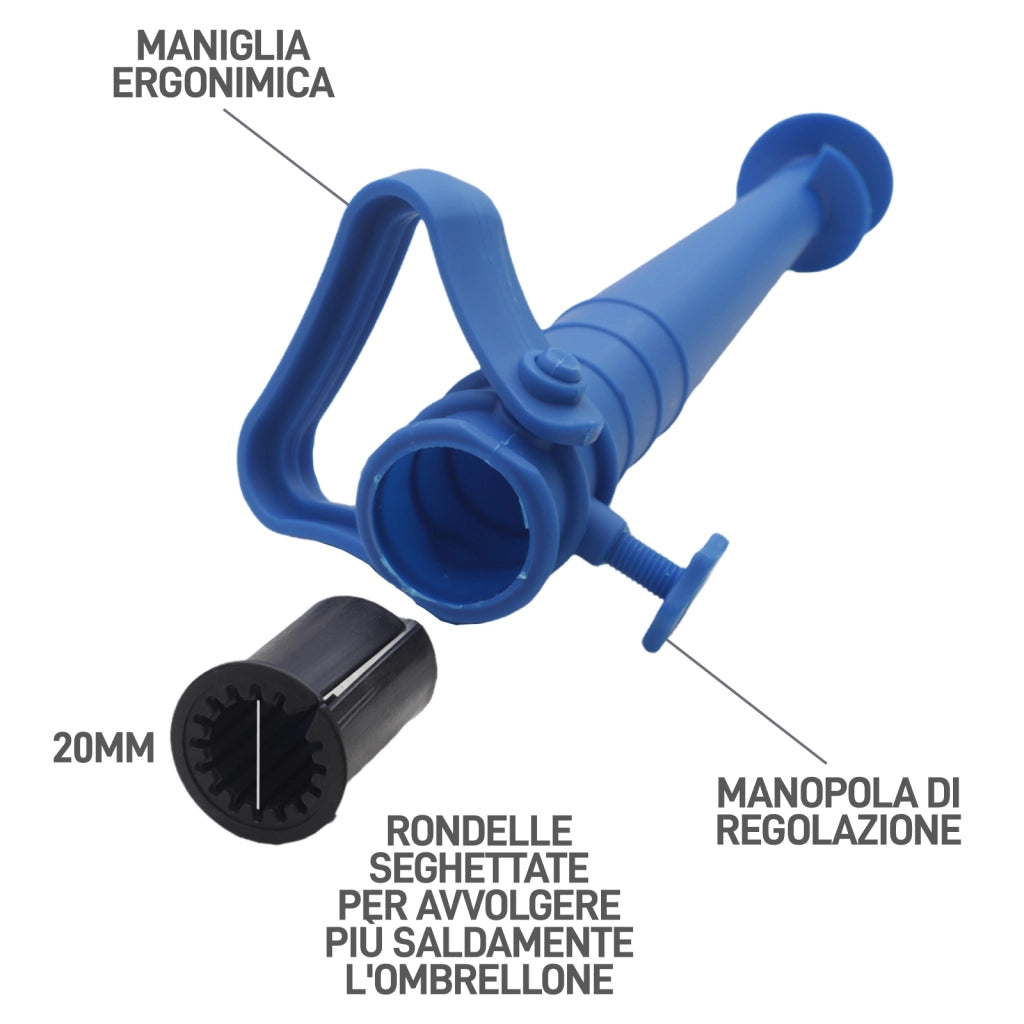 MAURY'S PUNTA PER OMBRELLONE DA SPIAGGIA COLORAZIONE ASSORTITA