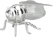 Set di utensili per l'apertura e la dispensazione del miele - contenitore con coperchio e cucchiaio - costruzione in vetro - set per spezie