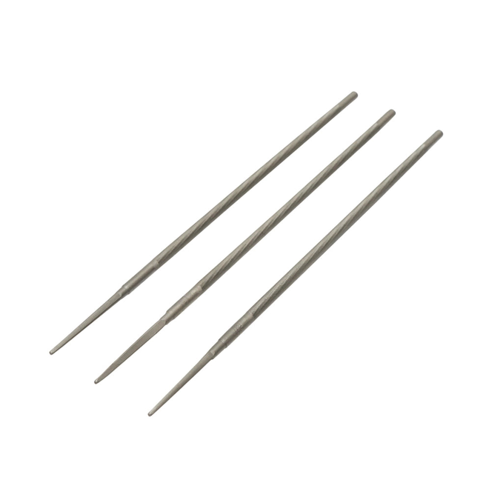 Set di 3 lime tonde per affilare le catene delle motoseghe 5,2x200mm Breckner Germany