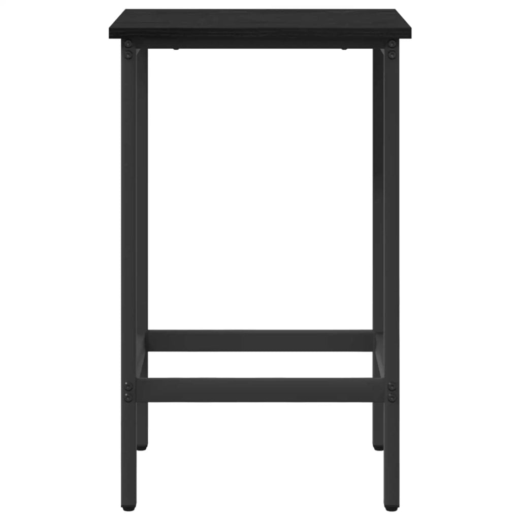 Sgabello da bar Rovere Nero 40 x 32 x 64 cm 8006127