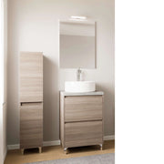 Base e specchiera Lisbona LED