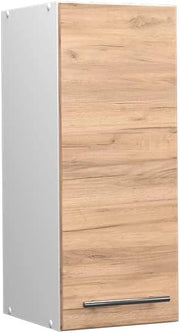 Mobile lavello cucina Fame-Line, Quercia dorata, 80 cm con ripiano, PL Rovere, per la combinazione con altri moduli della serie Fame-Line