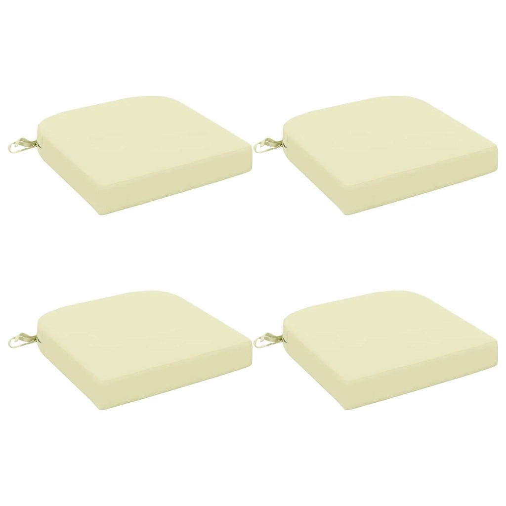 Cuscini per sedile a 4 pezzi SOEST 4 pcs 100% Poliestere Crema 945200