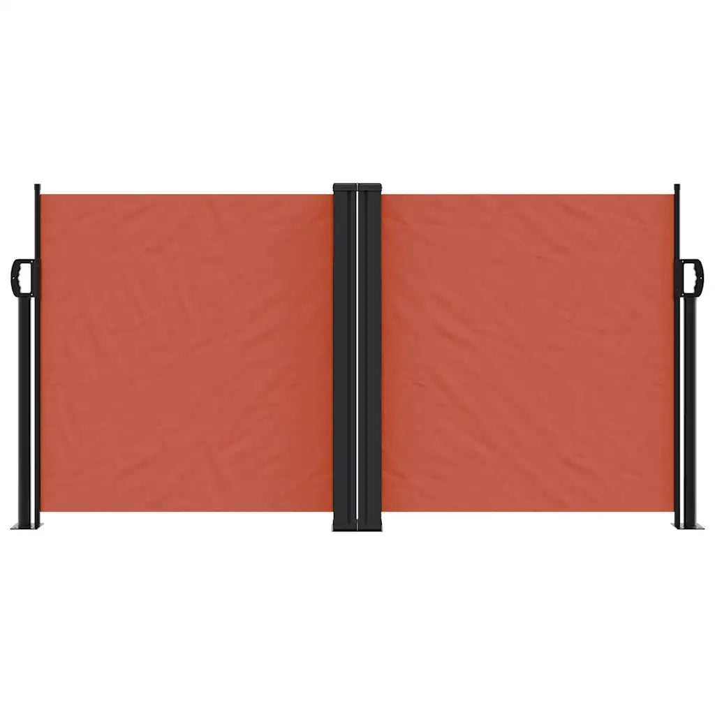 Tenda da Sole Laterale Retrattile Terracotta 120x1000 cm