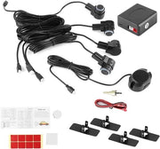 Sistema di Parcheggio Automatico con Assistenza di Parcheggio Intelligente - 4 Sonde Sensori, Rallentamento Automatico, Kit di Allarme a 80dB