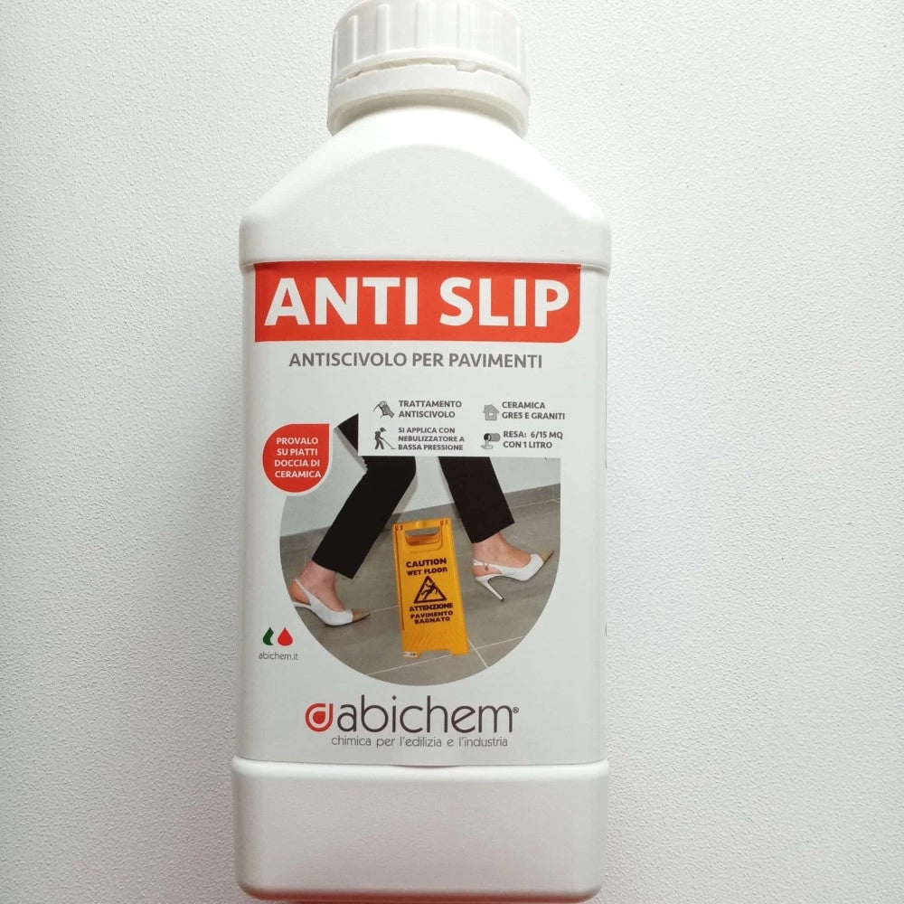 Abichem 1lt anti slip antiscivolo per pavimenti e piatti doccia