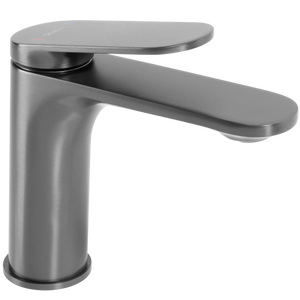 Rubinetto Da Lavabo Rea Marco Gun Grey Low