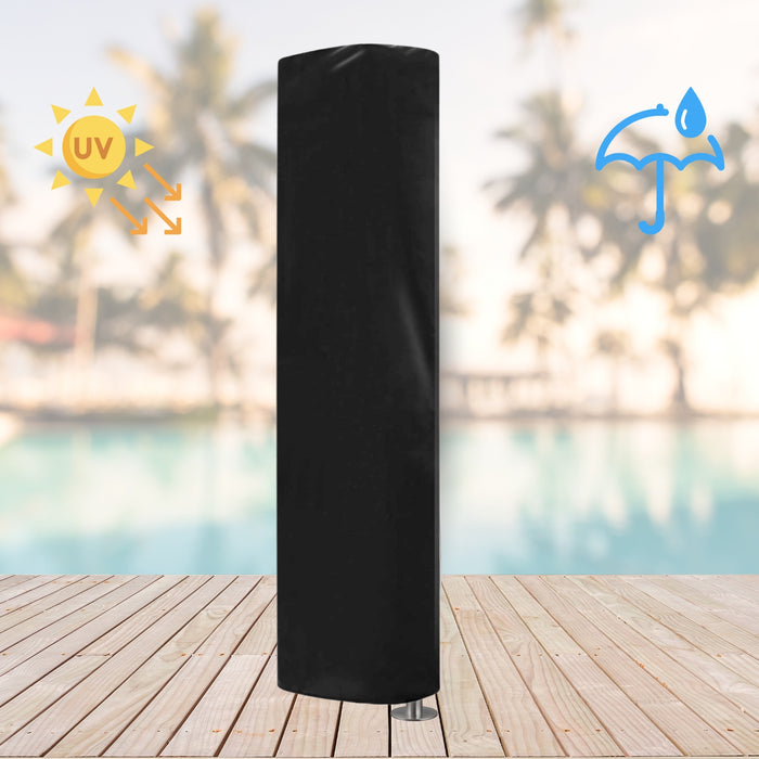 Custodia protettiva doccia esterna impermeabile antivento rivestimento anti uv *** modello sunny, confezione 1