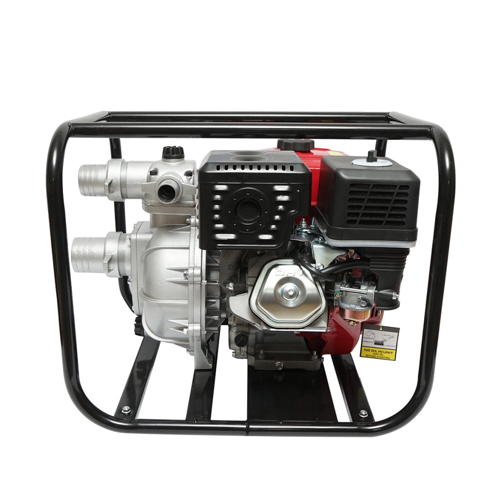 Motopompa a benzina 15 CV, 3 pollici, portata 40 m3/h, profondità di aspirazione 7 m, altezza di scarico 80 m Breckner Germany