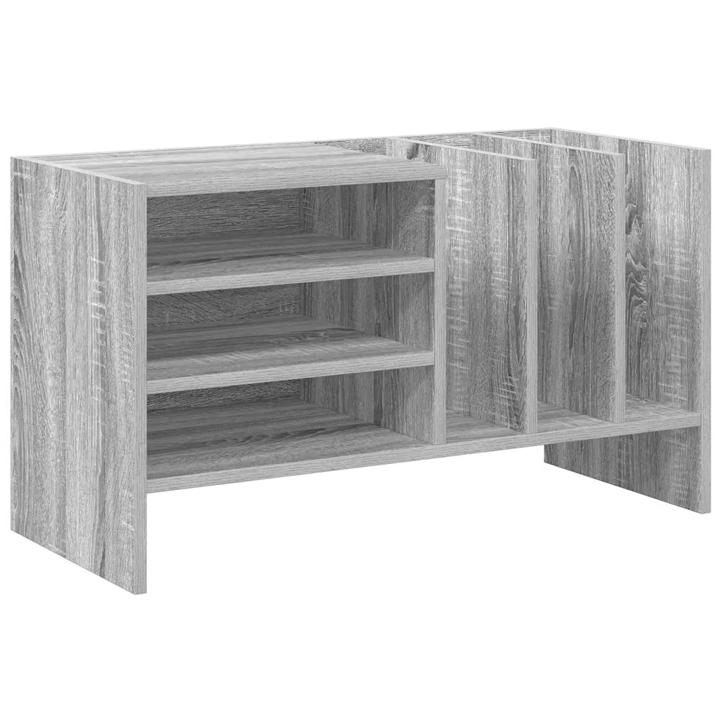 Mobile porta vinili Grigio Sonoma 78.5 x 35 x 45 cm