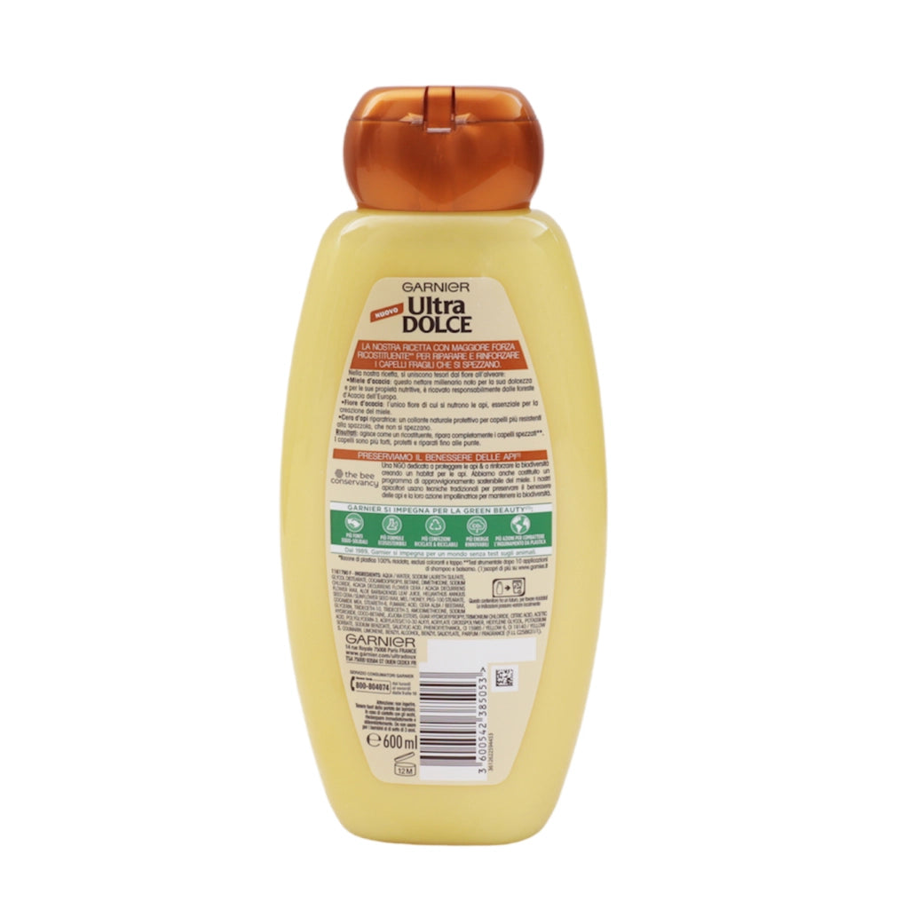 ULTRA DOLCE SHAMPOO 600ML TESORI MIELE
