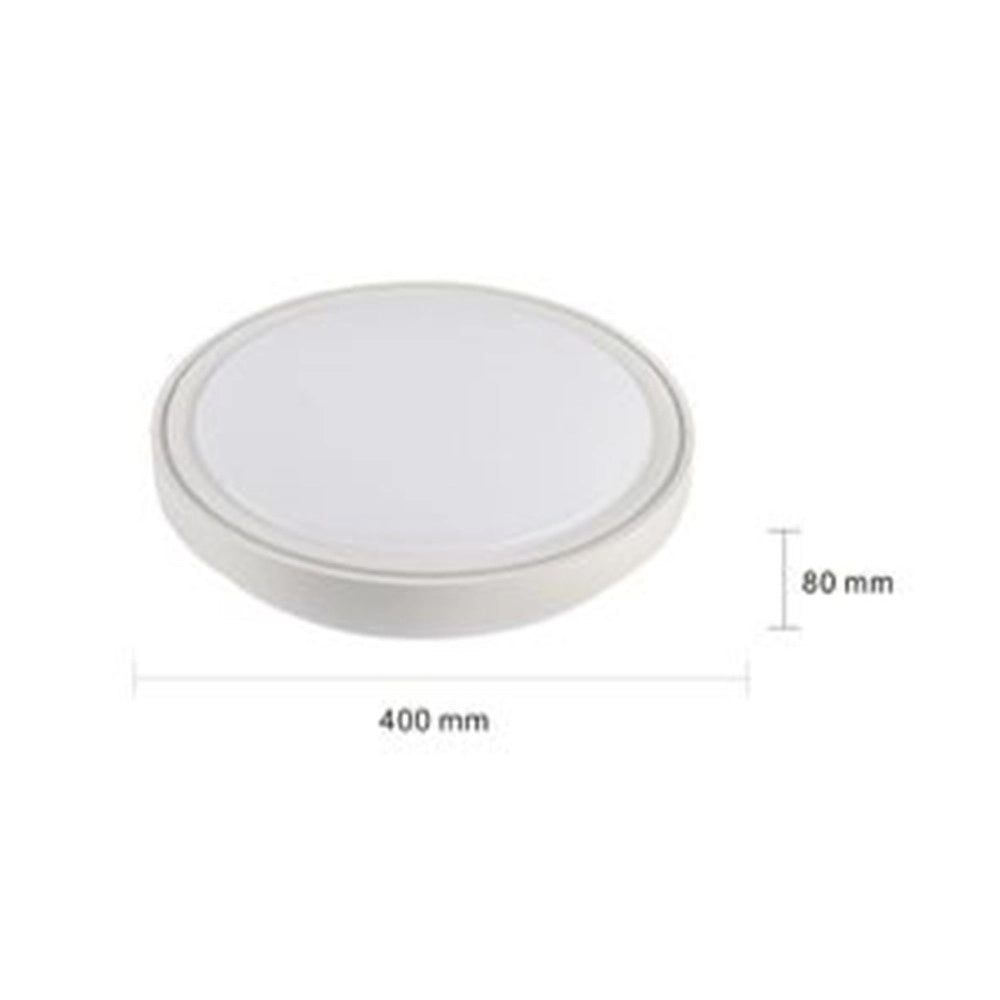 Trade Shop - Plafoniera Da Soffitto 45 W Circolare Luce Fredda Fst-40a29283 Luce Interna 40cm -