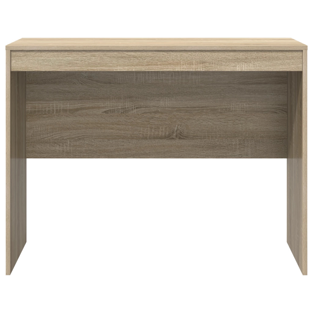 Scrivania per Scrittura Rovere Sonoma MDF con impiallacciatura