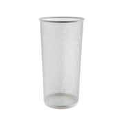 PORTA OMBRELLI IN METALLO TONDO 26X50 CM BIANCO