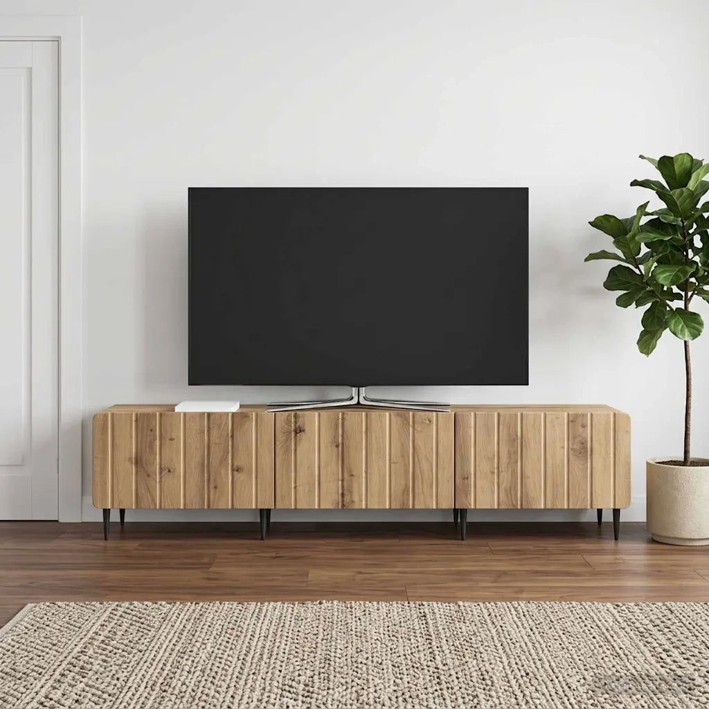 Mobile TV con cassetto Rovere Artigianale 147 x 34,5 x 32 cm 894484