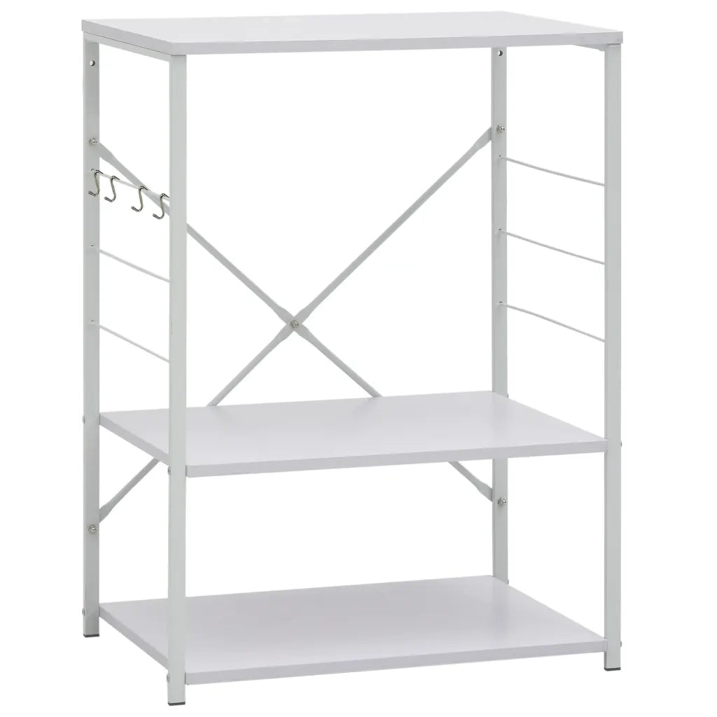 Mobile per Microonde Bianco 60x39,6x79,5 cm Legno Multistrato CFW5784541