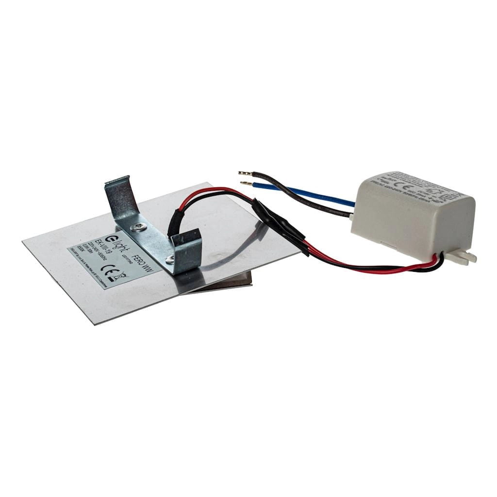 Lampada incasso scale Eko-Light EKS1138 0,6W argento 4000K