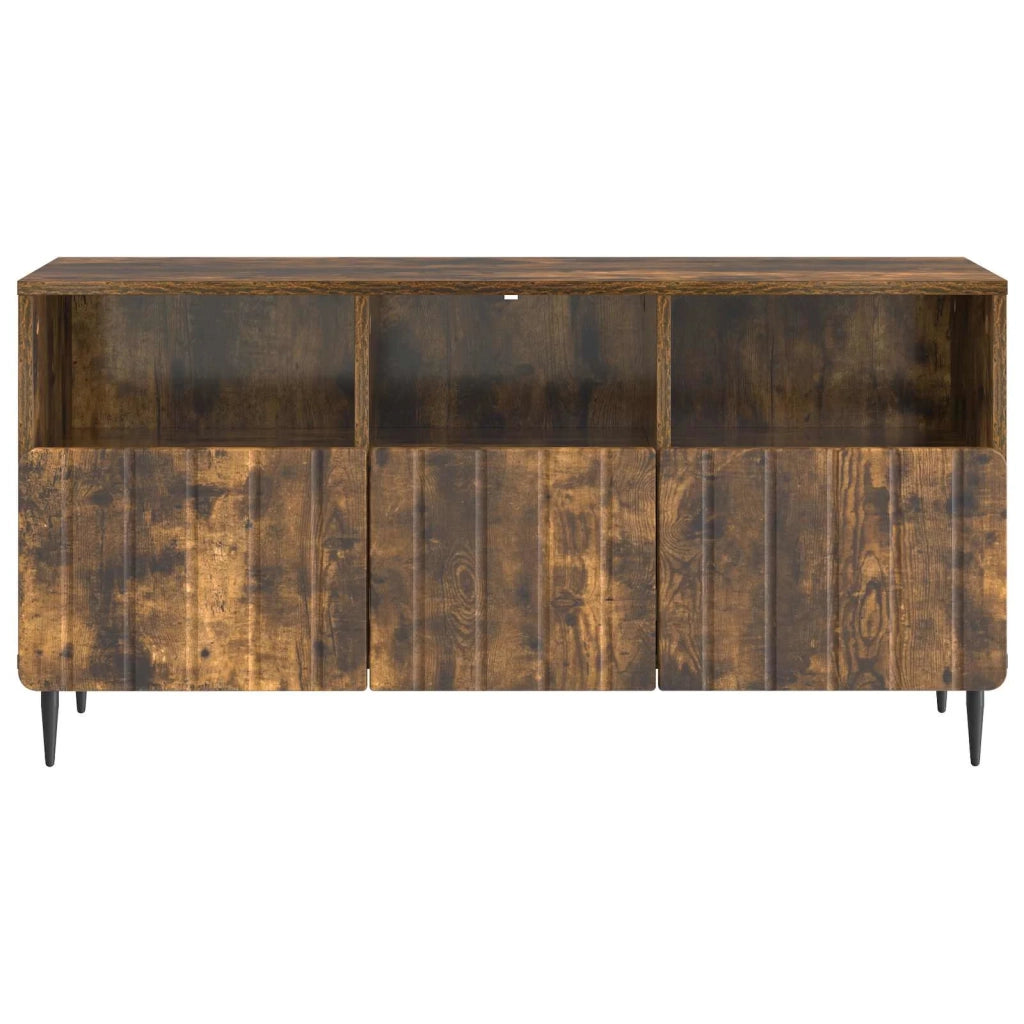 Mobile TV Rovere Fumo 102 x 34,5 x 50 cm Legno ingegnerizzato 894450