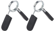 Klemme a vite per Halter con Maniglia Comoda - 2 Pezzi - 25 mm di Diametro - Acciaio Ruvido/Rubbero - Accessori per Halterstanghe