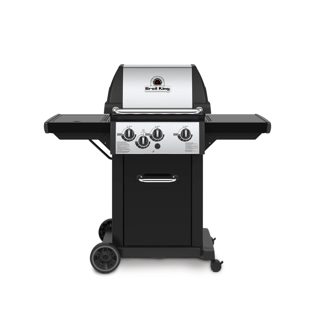 BARBECUE A GAS GPL MONARCH 340 132X72XH146CM NERO